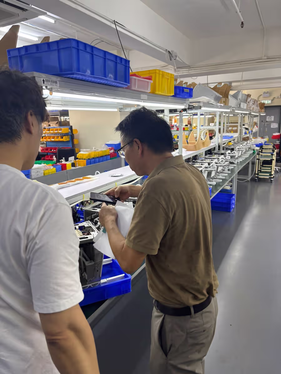 Chassis supplier visits Bengle production line