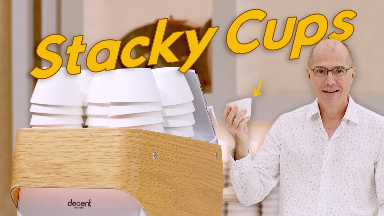 Stacky : la tasse à latte peu encombrante pour les cafés très fréquentés