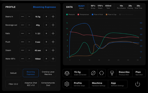Native-looking widget, dark mode