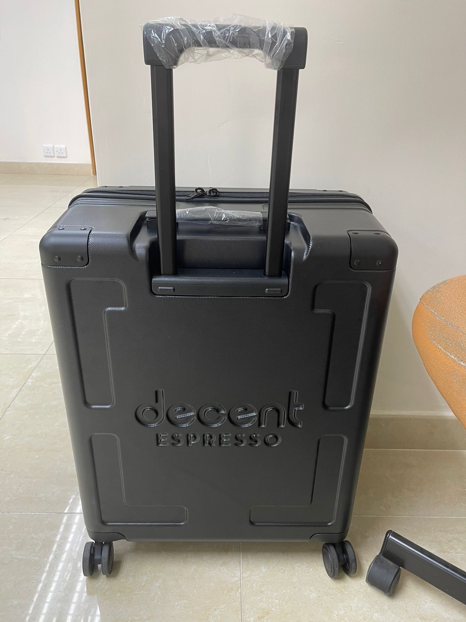 The new suitcase wheels