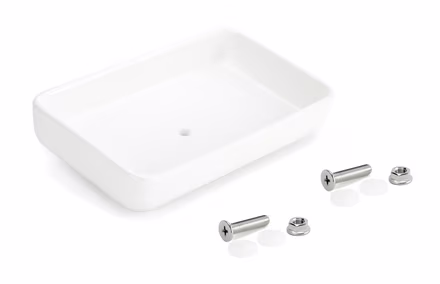 可转换滴水盘（白色），适用于 DE1