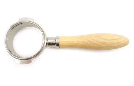 Bottomless Portafilter (natural wood)