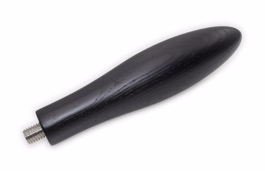 SALE 30%: imperfect Black wood portafilter handle