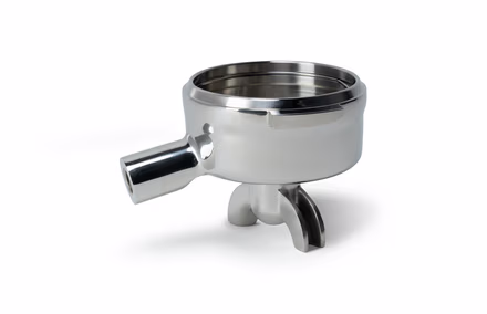 Portafilter head, double spouted v3