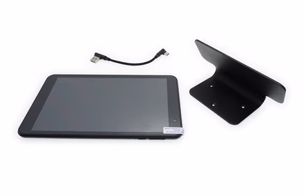 Warranty Replacement Android 9.1 tablet (Black) with USB C cable and tablet stand v1.3/v1.4