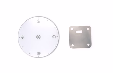 Warranty Replcement GHC Top Plate Kit (including protection plate), White