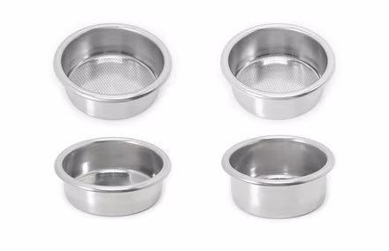 4 ridgeless baskets (15g 18g 20g 22g)