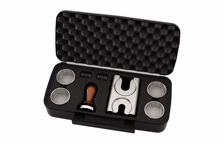 Tamping kit with suitcase, V2 tamper