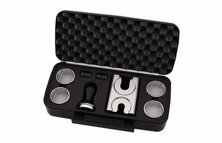 Tamping kit with suitcase, V3 tamper
