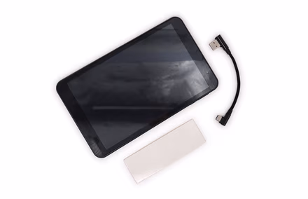 Warranty replacement Android 9.1 black tablet (battery-free) kit for DE1 v1.43 or newer